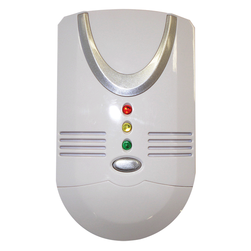 12V gas detector for motorhomes and caravans