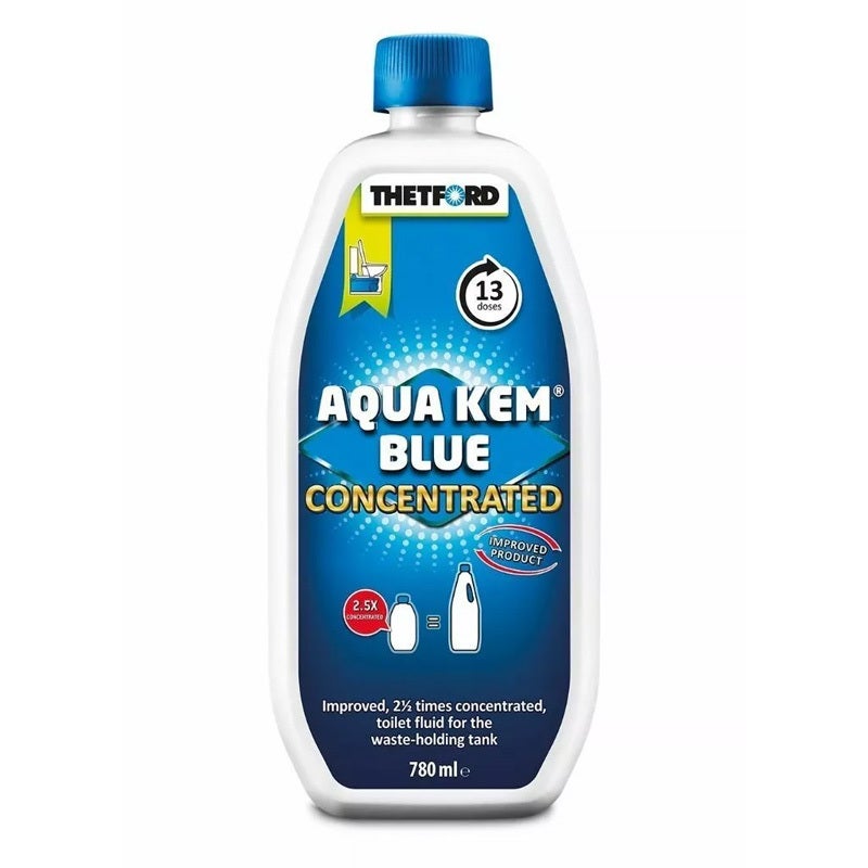 Thetford Aqua Kem Blue 780ml concentrated RV toilet additive