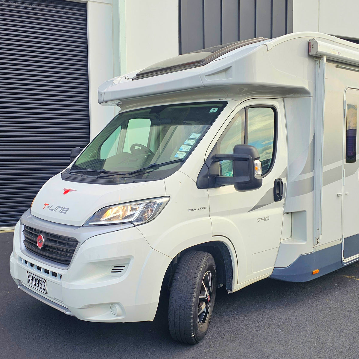 2021 Roller Team T-Line 740 Motorhome (Fiat Ducato) — 4-Berth, Self-Contained