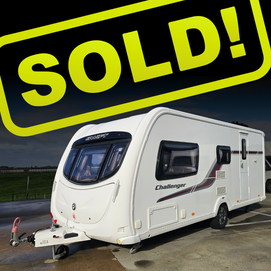 2011 Swift Challenger 530 — 4-Berth Touring Caravan, Solar
