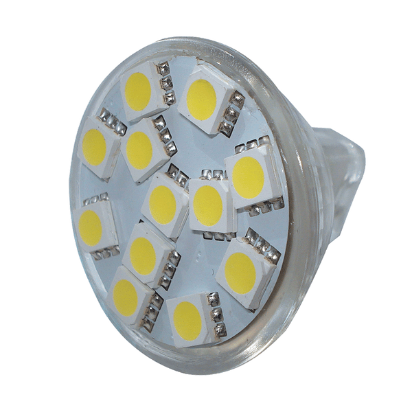 LED MR11 replacement bulb cool white 12V 1.8W for RV lighting