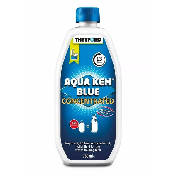 Thetford Aqua Kem Blue 780ml concentrated RV toilet additive