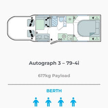 2023 Bailey Autograph 79-4i Motorhome (Peugeot Boxer) — 4-Berth, Near New